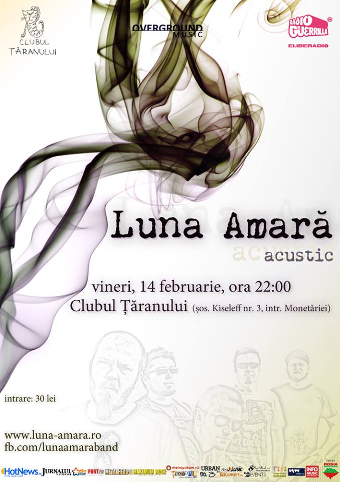 Concert Luna Amara in Bucuresti
